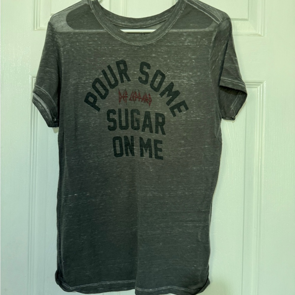Lucky Brand Gray Short Sleeve Tee Casual
